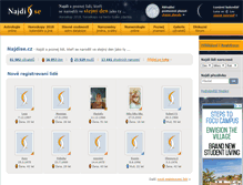 Tablet Screenshot of najdise.cz