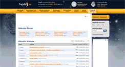 Desktop Screenshot of diskuze.najdise.cz
