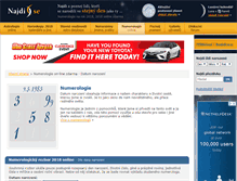 Tablet Screenshot of numerologie.najdise.cz